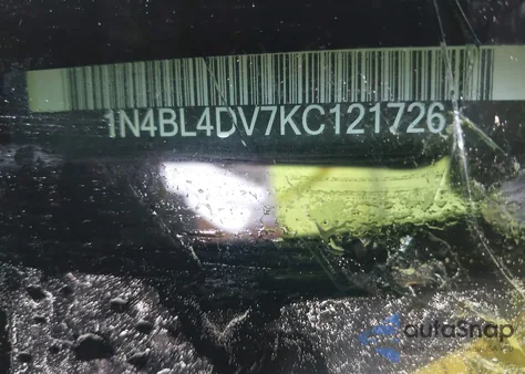 2019 Nissan Altima 2.5 Sv из США, поврежденный, VIN 1N4BL4DV7KC121726